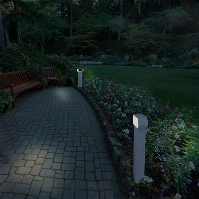 Smartwares 10.027.46 Poste LED de jardín exterior GPI-001-HW