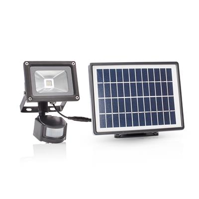 Smartwares 10.048.14 Lámpara solar de seguridad con doble sensor SFL-180-MS